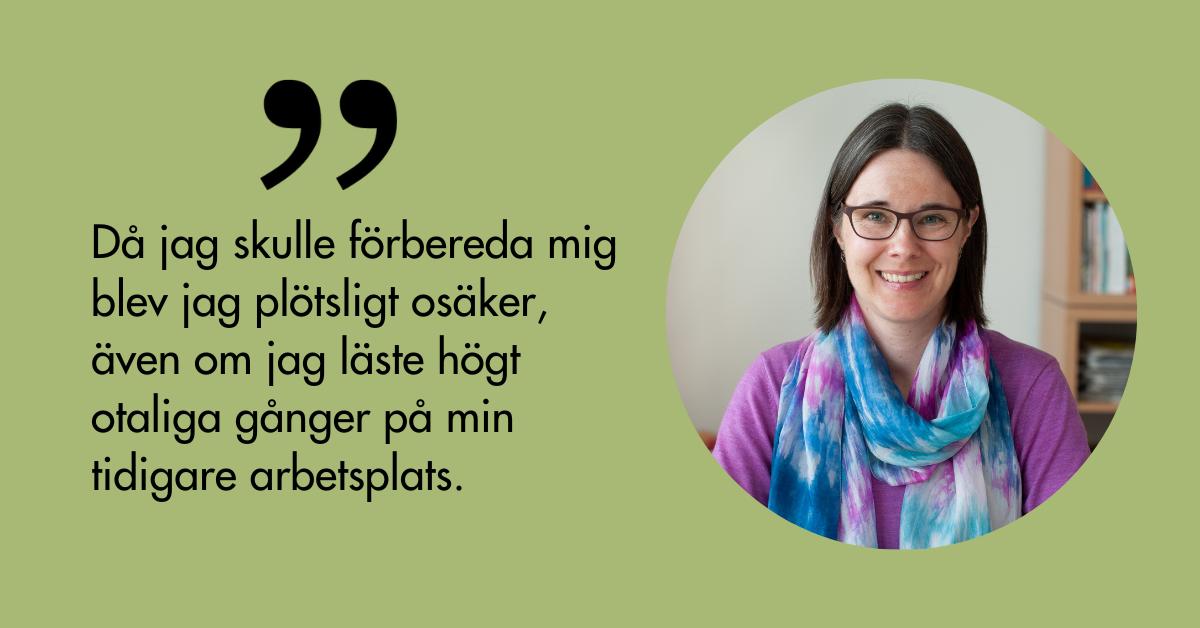 Det visade sig genast att jag hade spänt mig helt i onödan.